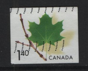 Canada  #2014 used 2003  maple leaf  $1.40