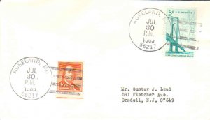 United States Minnesota Roseland 56217 1965 4-bar  1957-1965  Philatelic.