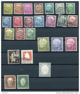 Germany 1954 Accumulation  Used