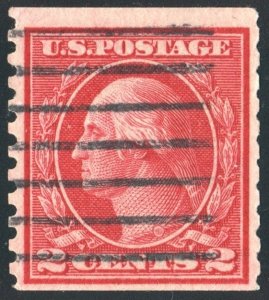 SC#492 2¢ Washington Coil Single (1916) Used