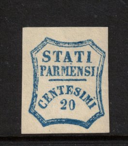 Parma #14 (Sasonne #15) Very Fine Mint Full Original Gum Hinged Signed