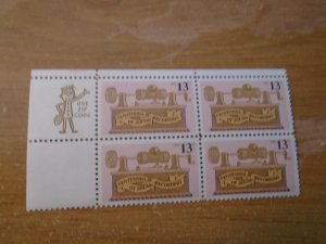 Unitd States  #  1705  MNH  Plate Block or Zip code Block