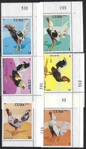 Cuba 2412-19 MNH BIRDS 382C