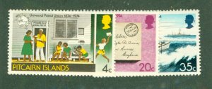 PITCAIRN ISLANDS 141-3 MH BIN $1.25