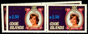 COOK ISLANDS 677-78  Mint (ID # 48766)