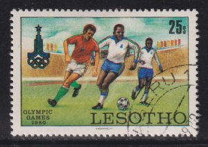 Lesotho 293 Olympic Soccer, Moscow 1980