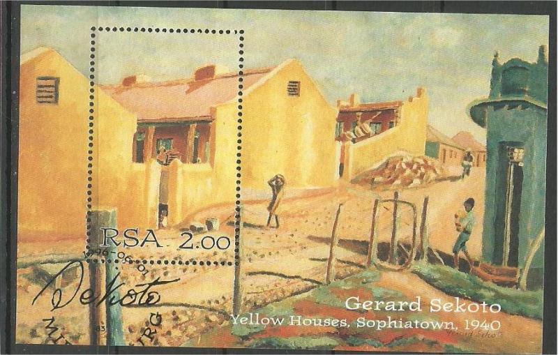 SOUTH AFRICA, 1996, CTO R2 SS,  Sophiatown Scott 943