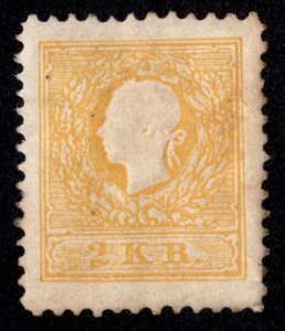 Austria Scott 6 Unused hinged with disturbed gum.