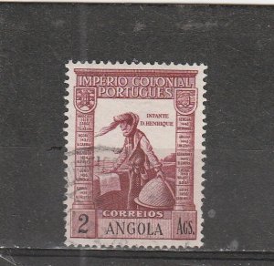 Angola  Scott#  288  Used  (1938 Vasco da Gama)