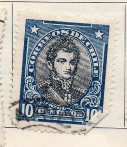 Chile 1911/15 Early Issue Fine Used 10c. 236827