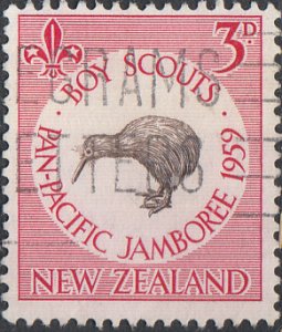 NEW ZEALAND  #326  USED