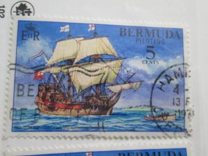 Bermuda #355 used  2022 SCV = $0.25