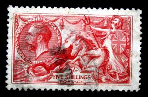 GREAT BRITAIN - SCOTT# 180 - USED - CAT VAL $145.00