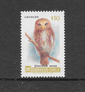 BIRDS - CHILE #686l PYGMY OWL ,MNH