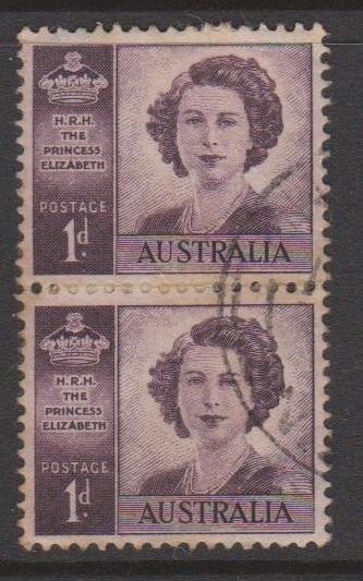 Australia Sc#210 Used Pair