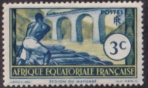 French Equatorial Africa #35 Mint