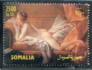 Somalia 2004 FRANCOIS BOUCHER Nudes Paintings 1 value Perforated Mint (NH)