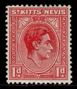 ST KITTS-NEVIS GVI SG69a, 1d carmine, M MINT. 