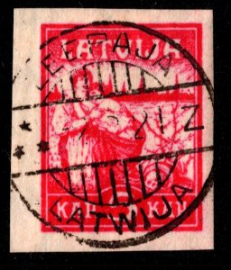 Latvia Scott 49 Used.