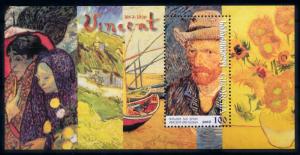 [94733] Georgia 2003 Art Paintings Vincent van Gogh Sheet MNH