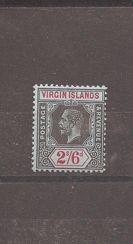 British Virgin Islands 1913 KGV 2/6 SG 76 MOG (dbs)