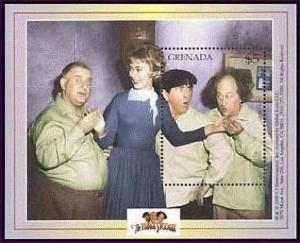 Grenada 2000 - Scott# 3161 - The Three Stooges - Souvenir Sheet - MNH