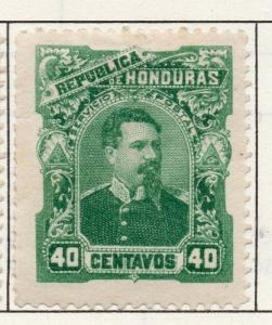 Honduras 1891 Early Issue Fine Mint Hinged 40c. 175707