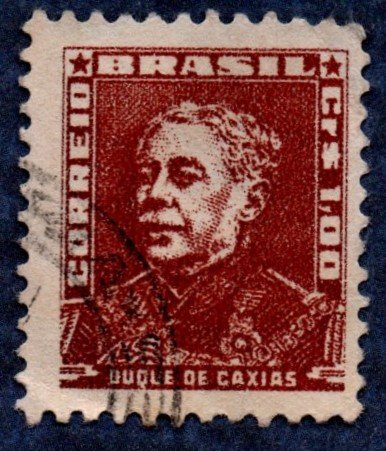 Brazil Scott #795 1cr Luís Alves de Lima e Silva (1954) Used