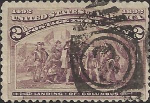 # 231 BROWN VIOLET USED LANDING OF COLUMBUS SCV-0.30