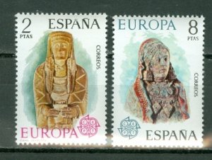 SPAIN  1974 EUROPA #1804-1805   SET MNH...$0.70