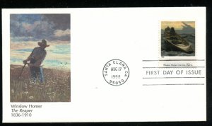 US 3236j American Art The Fog warning UA Fleetwood cachet FDC