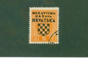 CROATIA J4 USED BIN $2.00