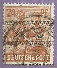 German Used Stamp Scott 608