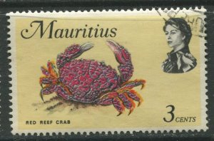 STAMP STATION PERTH Mauritius #340a Sea Life Issue FU 1972-1974