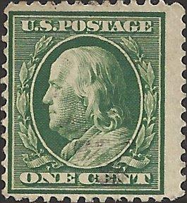 # 374 USED GREEN BEN FRANKLIN