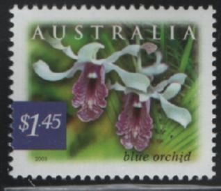 Australia 2003 MNH Sc 2111 $1.45 Blue orchid