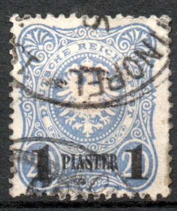 [AC] Germany Offices Turkey 1884 #3 VF *USED*