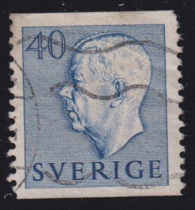 Sweden 438 King Gustaf VI Adolf 1952