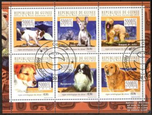 Guinea 2010 Year of Dogs Sheet Used / CTO