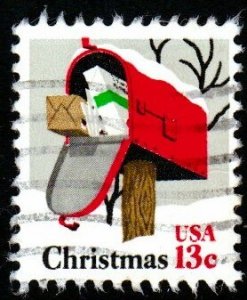 SC# 1730 - (13c) - Rural Mailbox, used single