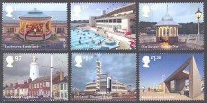 Great Britain 2014 Scott #3321-3326 Mint Never Hinged