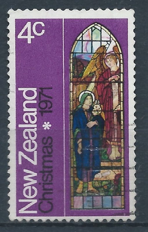 New Zealand 1971 - 4c Christmas - SG965 used