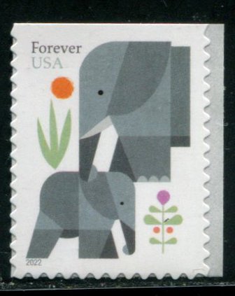 5714 US (60c) Elephants SA, MNH bklt sgl