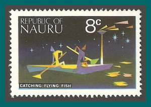 Nauru 1973 Definitives, 8c Fishing, MNH  #97,SG105