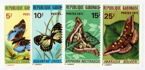 Gabon Stamps # 272-275 MLH VF Scott Value $27.90