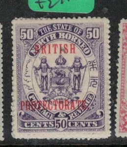 North Borneo SG 140 MOG (7euk)