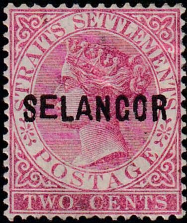 Malaya - Selangor 1882-1883 SC 7 MLH