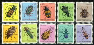 Portuguese Guinea Sc# 281-290 MNH 1953 Beetles