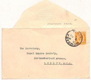 KENYA Mombasa STANDARD BANK Cover London {samwells-covers} 1930s ZZ140