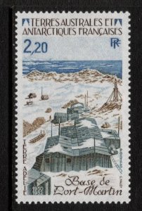 FRENCH ANTARCTIC 1985 Port Martin; Scott 116, Yvert 112; MNH